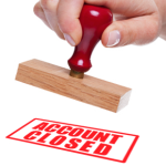 Merchant account being closed